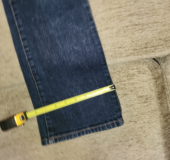 Lauren Ralph Lauren Blue Straight Leg Jeans - Picture 6 of 8